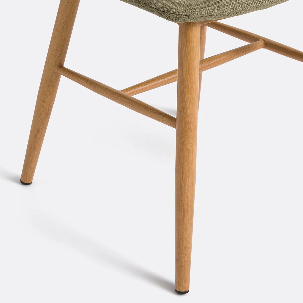 Set van 2 stoelen, geweven stof, Polina