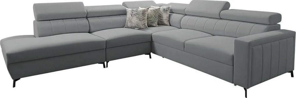 Hoekbank Sarasota 156, Aanwezig, Aanwezig, 302x275x83cm, 212 kg, Poten: Metaal, Hout