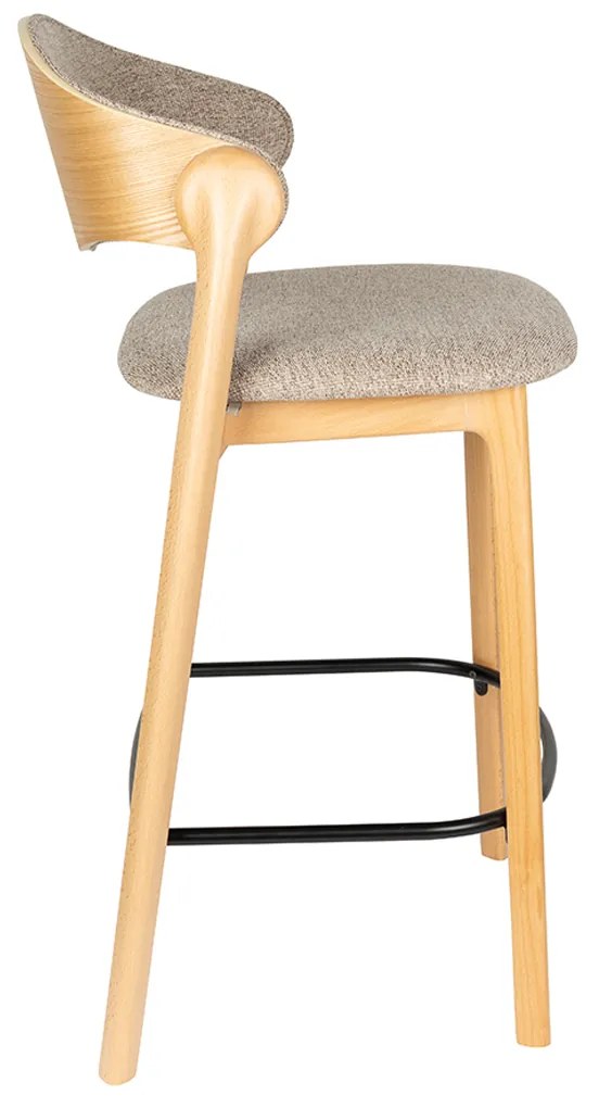 Dutchbone Babington Vintage Barkruk Naturel