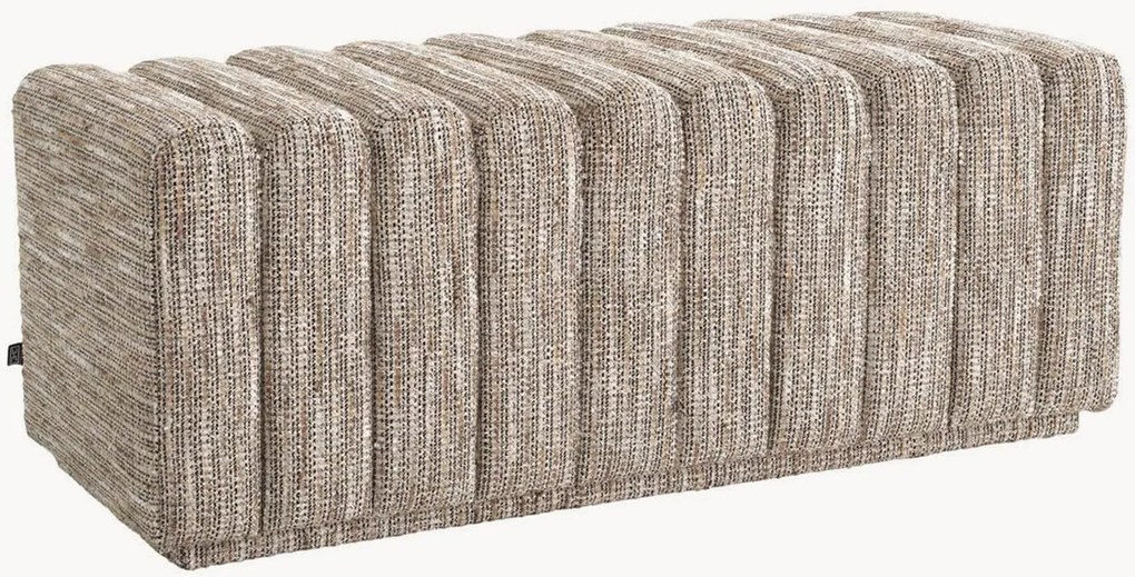 Handgemaakte gestoffeerde bank Bente