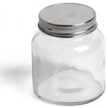Voorraadpotje, glas, groot, 300 ml