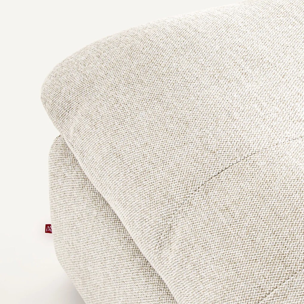 Modulaire voetensteun in tweed, GIULIANO