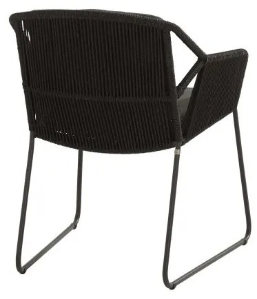 4 Seasons Outdoor Accor Dining Chair antraciet SALE  Tuinstoel    zwart weerbestendig