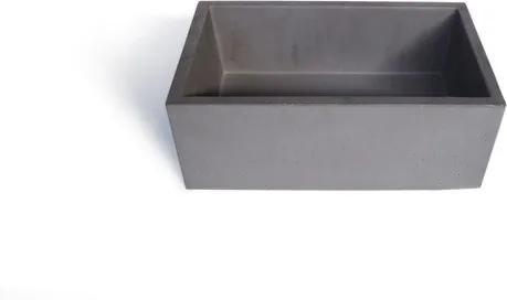 Urbi et Orbi Immissio 45 opbouw wastafel beton antraciet UT0101