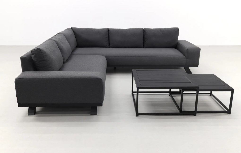 Barcelona/Royalty Sunbrella loungeset - Sooty - 4-delig OP=OP