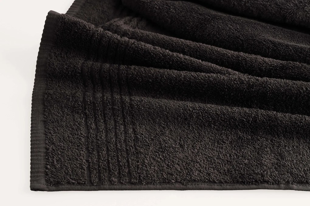 Handdoek Supreme Collectie - 6 stuks - 50x100 - zwart