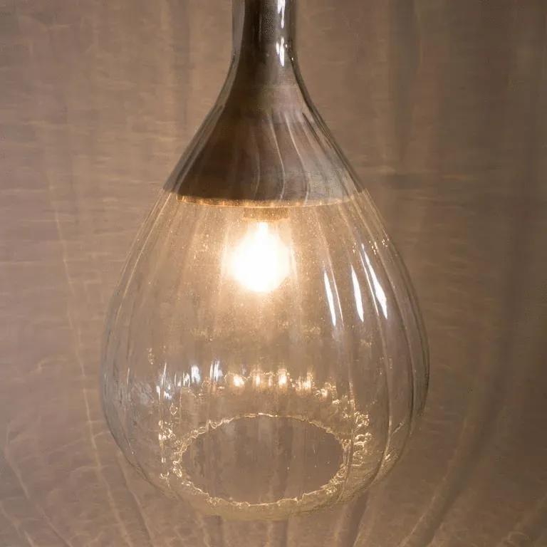 Dutchbone  Hanglamp Drop Glas