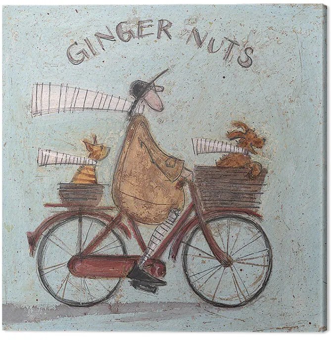 Schilderij op canvas Sam Toft - Ginger Nuts