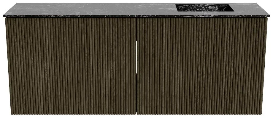 Mondiaz Joya DLux 100cm toiletmeubel shadow met wastafel faye rechts zonder kraangat lava