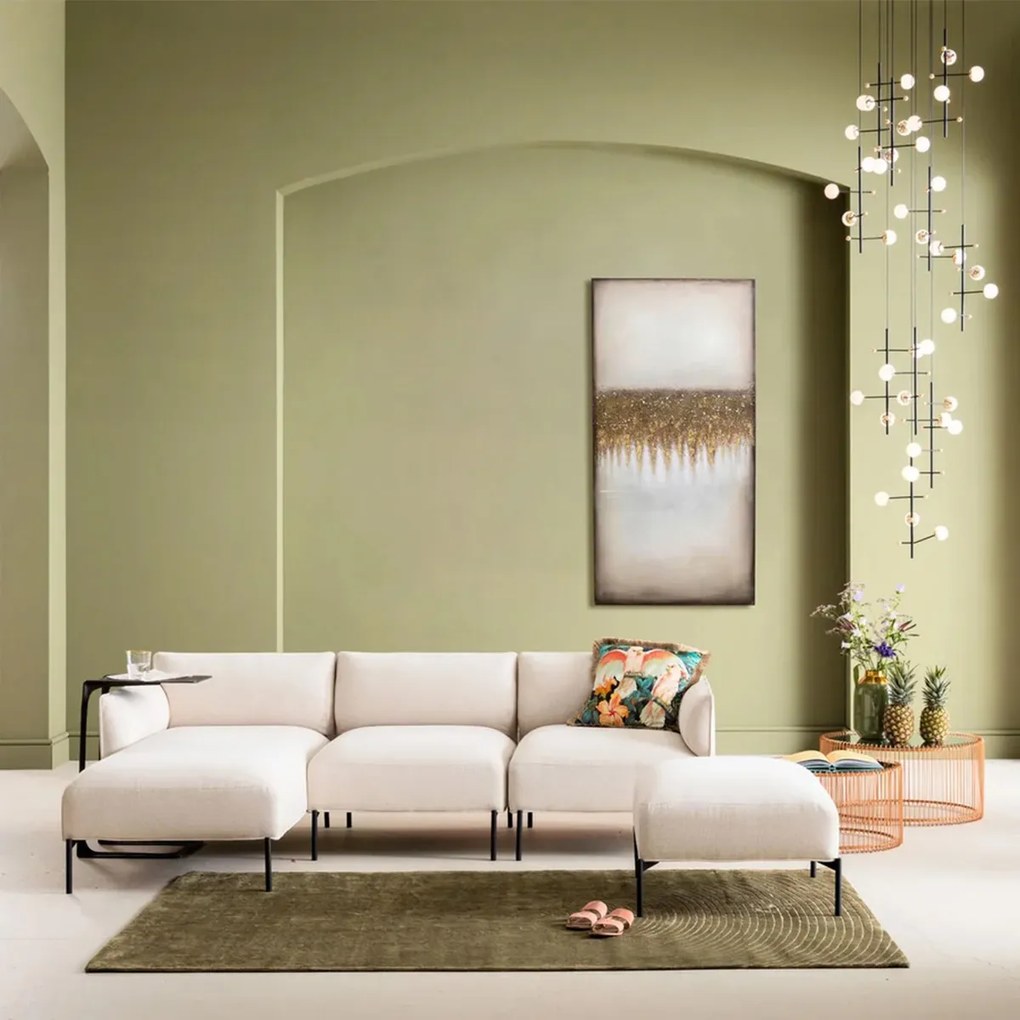 Kare Design Abstract Fields Schilderij Abstract 100x200 Cm