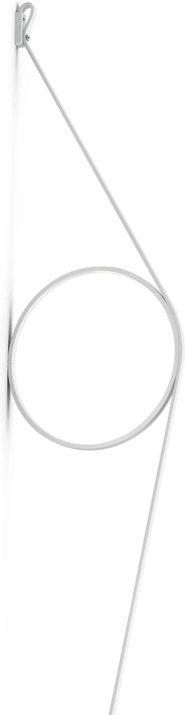 Flos Wirering wandlamp LED witte kabel/witte ring
