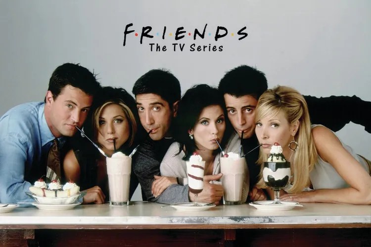 Kunstafdruk Friends  - Season 2