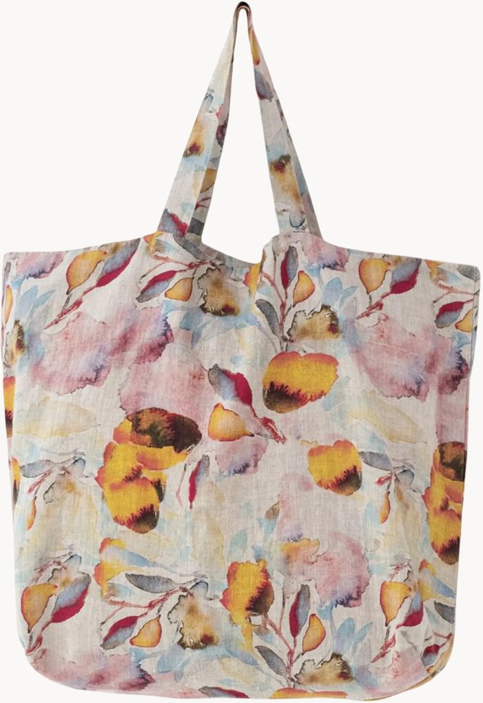 Linnen tas Orange Flow