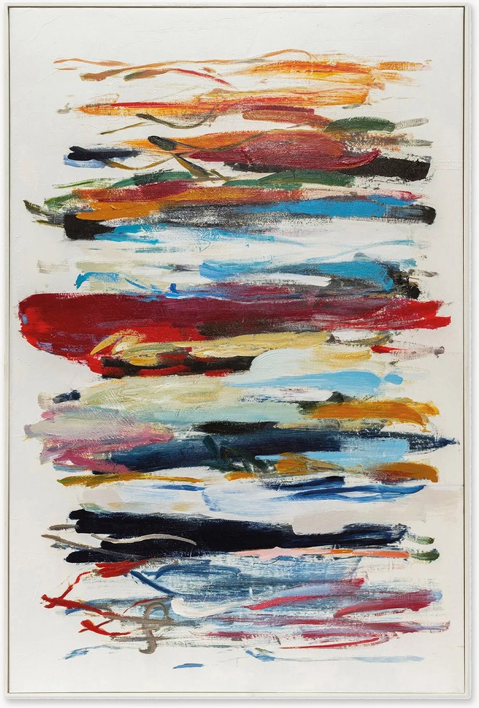 Handgeschilderde canvasprint Axes