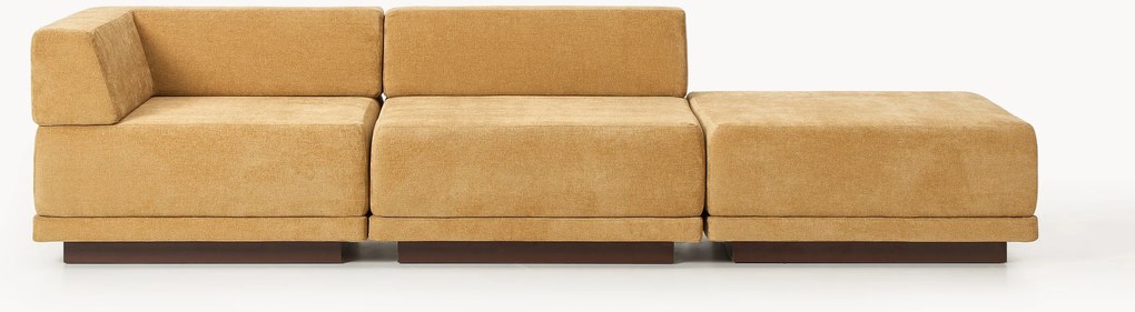 Modulaire bank Colin (4-zits) met poef