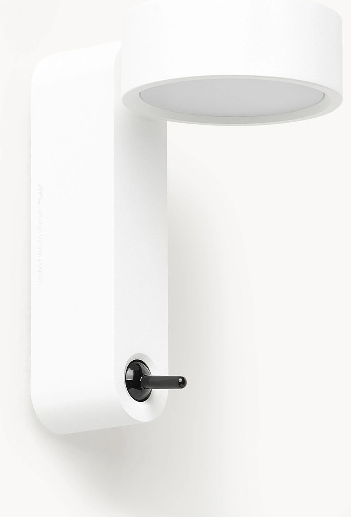 Kleine LED wandlamp Toggle met verstelbare lampenkap