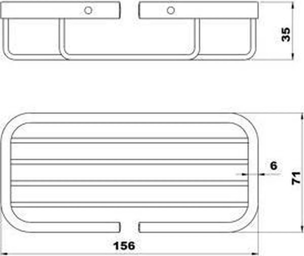 Plieger Vigo zeepschaal geborsteld mat zwart