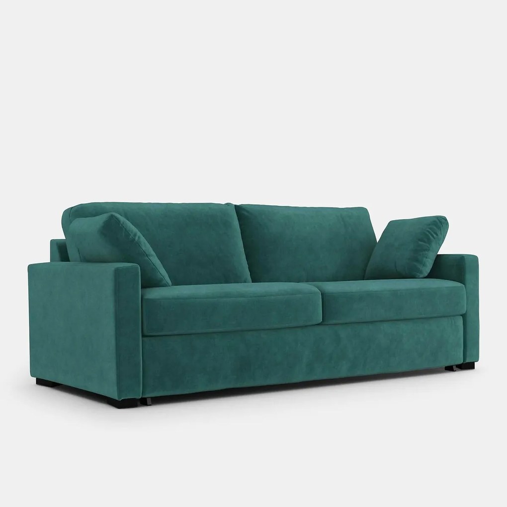 2, 3 of 4 zits slaapbank, Comfort Bultex®, fluweel, TIMOR