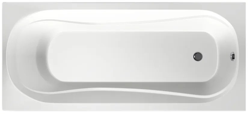 Xenz Bonaire douchebad 180x80x44cm wit