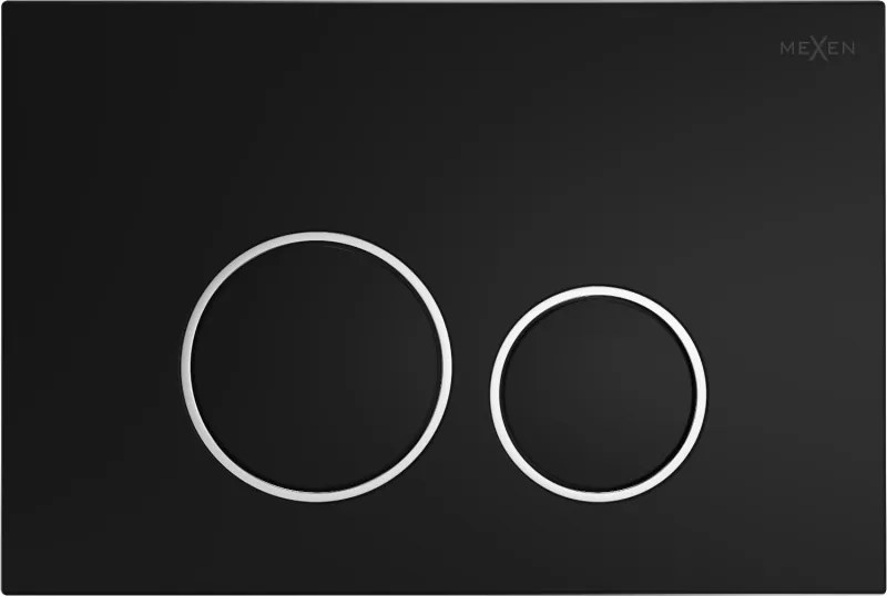 Mexen Fenix 05  spoelknop, matzwart - 600503