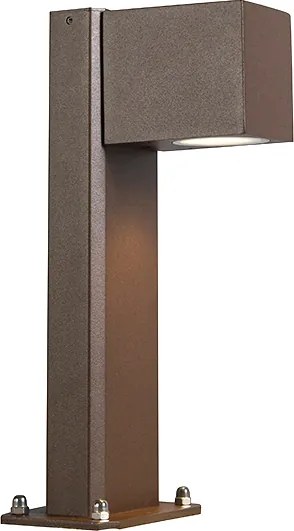 Smart staande buitenlamp roestbruin 30 cm IP44 incl. Wifi GU10 - Baleno