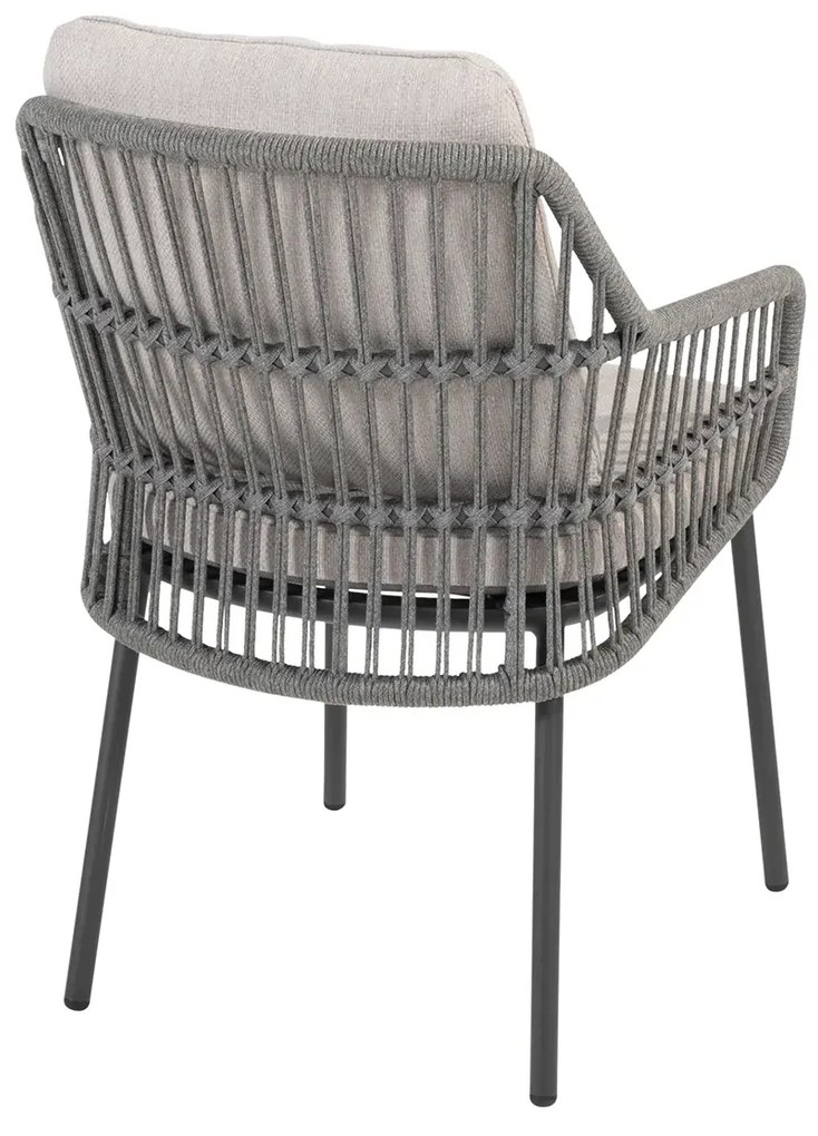 Taste by 4 Seasons Alicante tuinstoel Tuinstoel   lichtgrijs weerbestendig