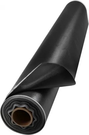 VEVOR lasdeken, 1.524 x 45,7 m, siliconen gecoate glasvezel brandwerende deken, hittebestendig tot 982 °C, vlamvertragend, brandwerende isolatiemat, brandwerende deken, per meter verkocht