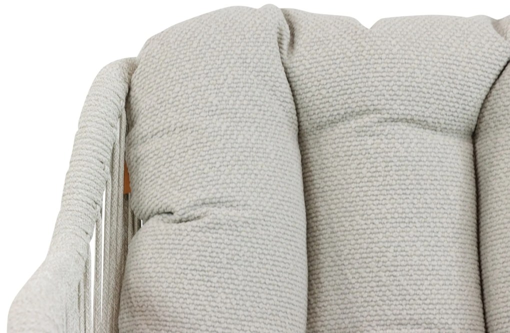 Tuinstoel Aluminium/rope Taupe-naturel-bruin Santika Nanda