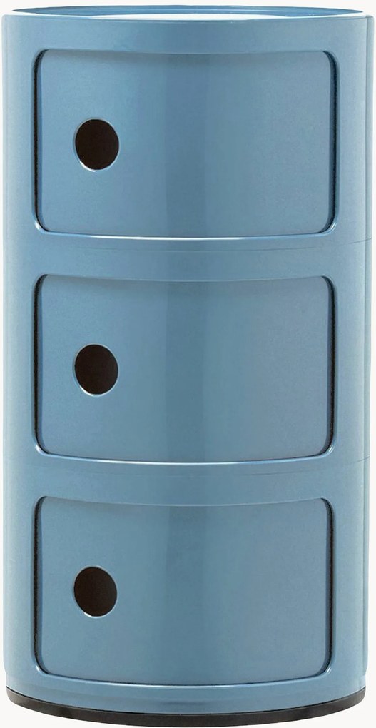 Design container Componibili, 3 modules, H 59 cm