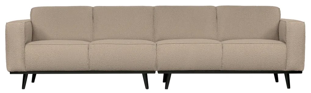 BePureHome Statement Retro 4-zits Bank Boucle Beige