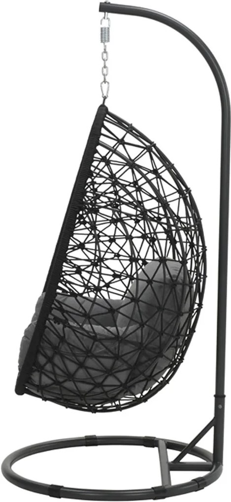 Garden Impressions Hangstoel Panama hangstoel ei - rope zwart