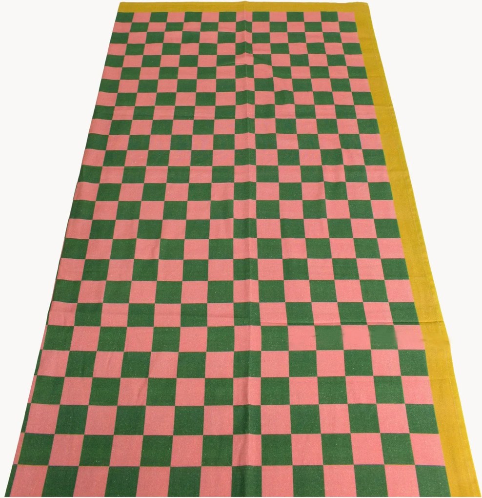 Katoenen tafelkleed Checker