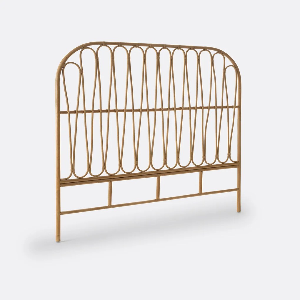 Hoofdbord in rotan, Malu