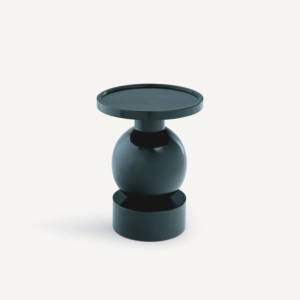 Acacia bijzettafel met glanzende afwerking Glossy