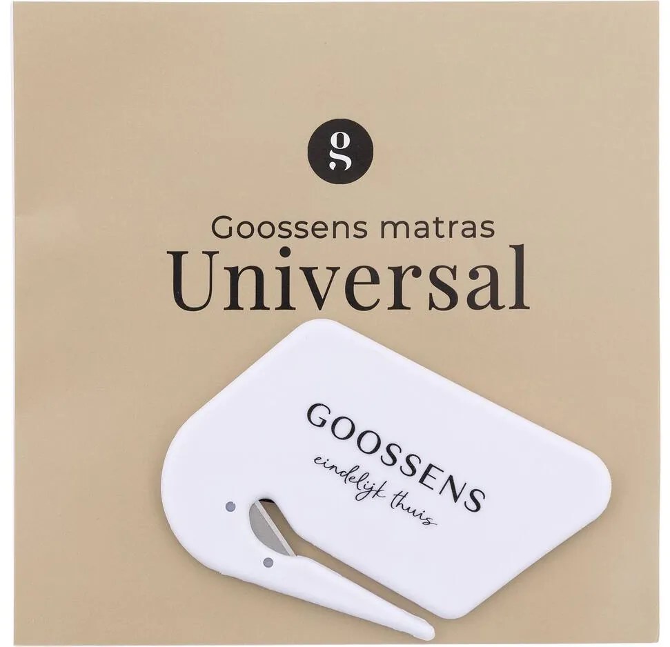 Goossens Matras Universal, 80 x 210 cm pocketvering