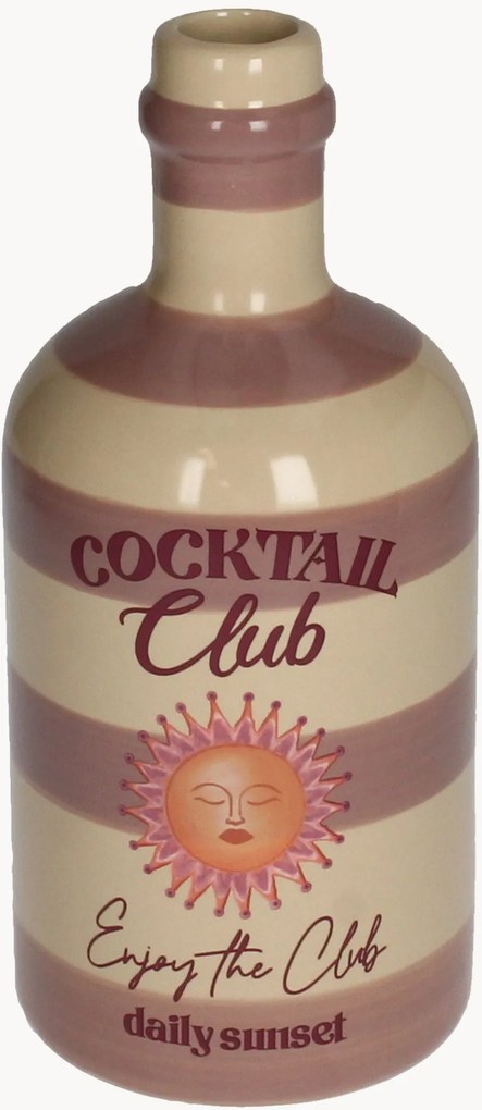 Vaas Cocktail van keramiek, H 21 cm