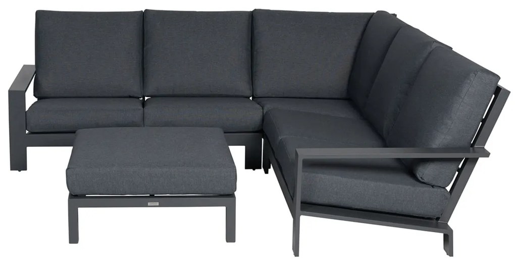 Garden Impressions Coba loungeset 4-delig - donker grijs