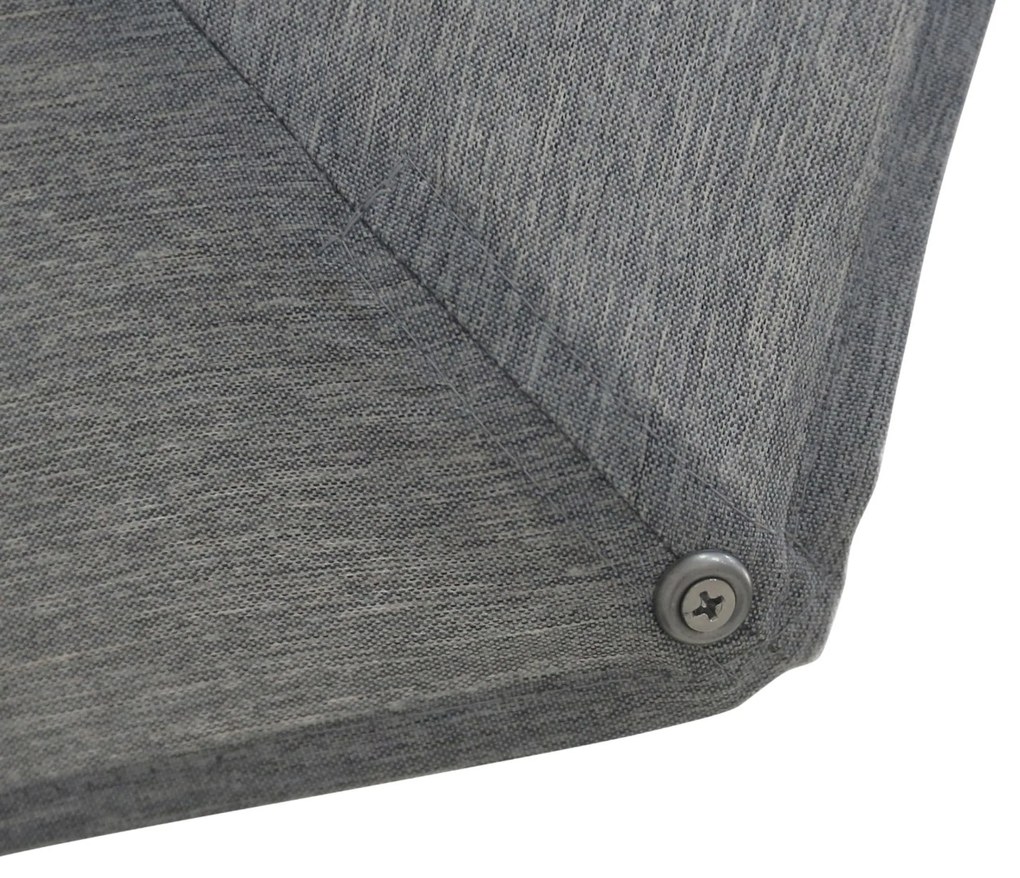 Zweefparasol 3.5m S2 Excellent (excl. voet) Grijs-antraciet Camello Luna