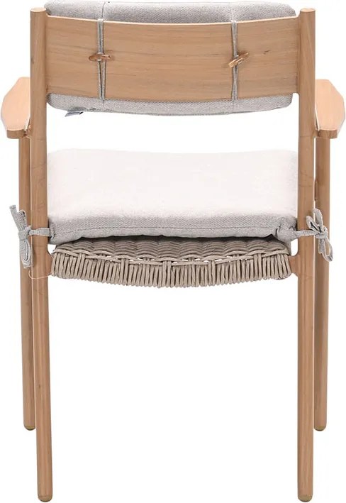 Garden Impressions Lily tuinstoel light teak - 2 stuks