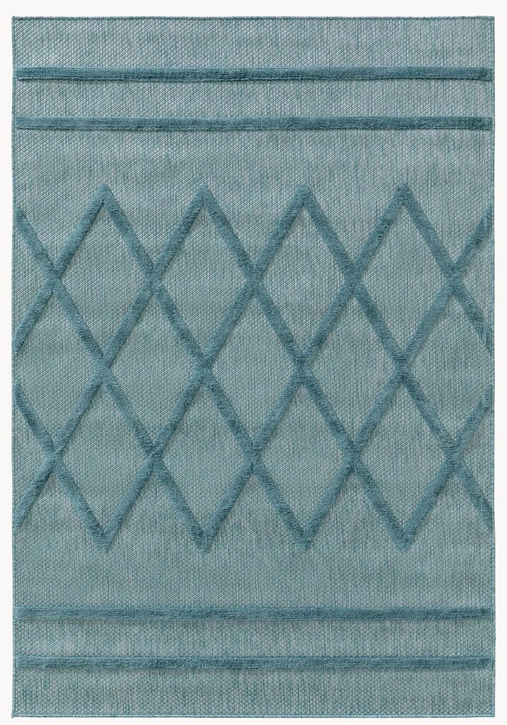 Indoor & outdoor hoog-laag vloerkleed Bonte