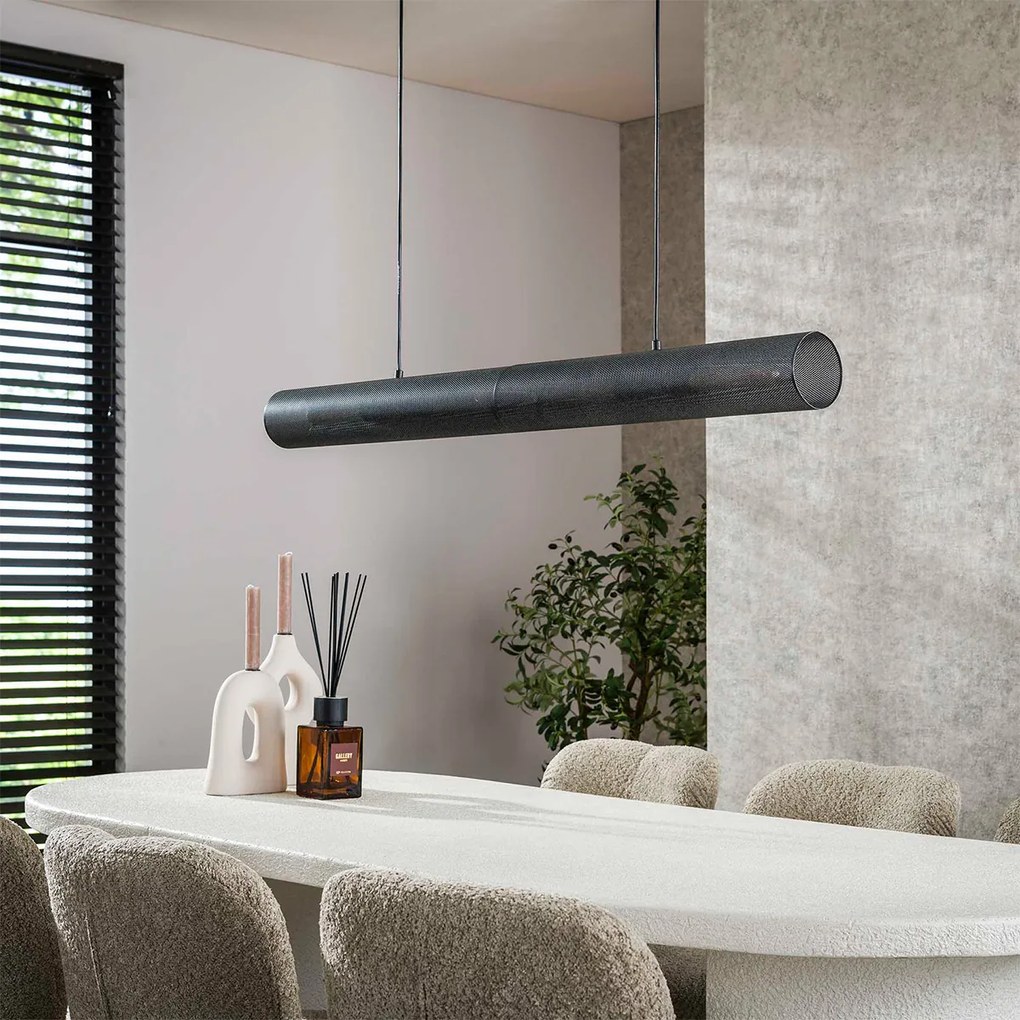 Hanglamp Rond Metaalgaas Zwart