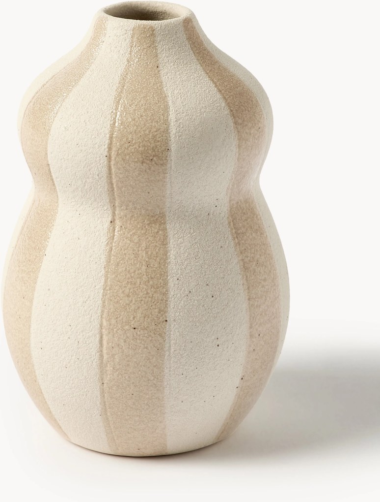 Handbeschilderde vaas Ellen, H 12 cm