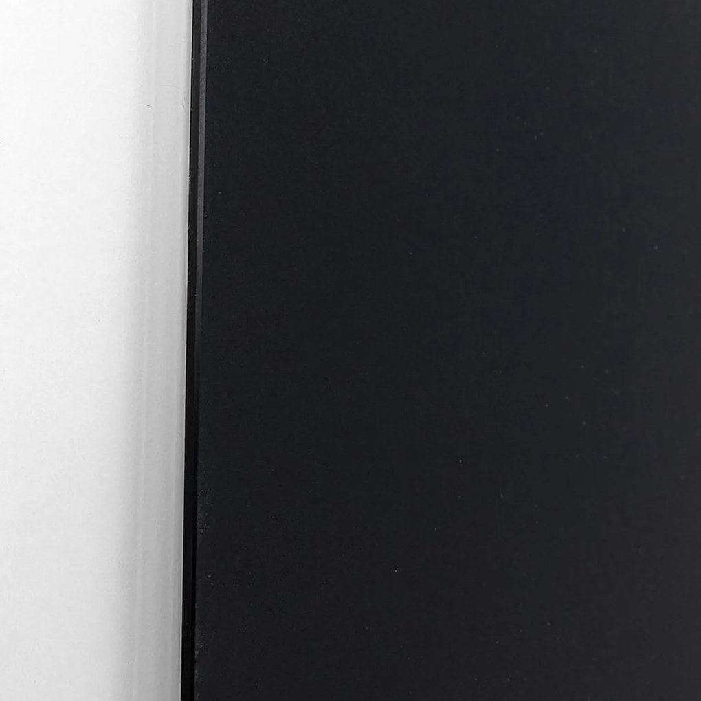 Kare Design Beauty Lady Glas Schilderij Zwart-wit Portret