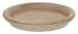 Bloempotschotel, terracotta, grijs,ø 19 cm