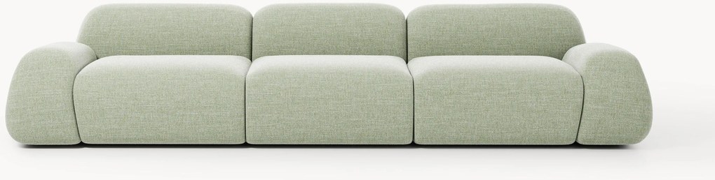 Modulaire bank Wolke (4-zits) van bouclé