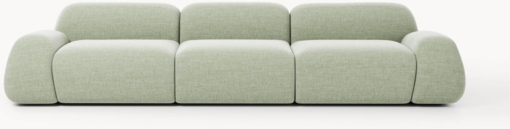 Modulaire bouclé bank Wolke (4-zits)