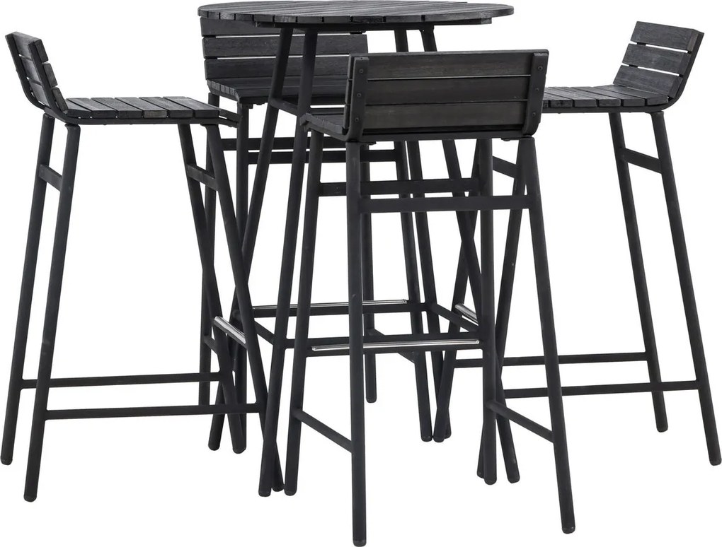 The Outsider Barset - Sem - Zwart - 5 delig - The Outsider