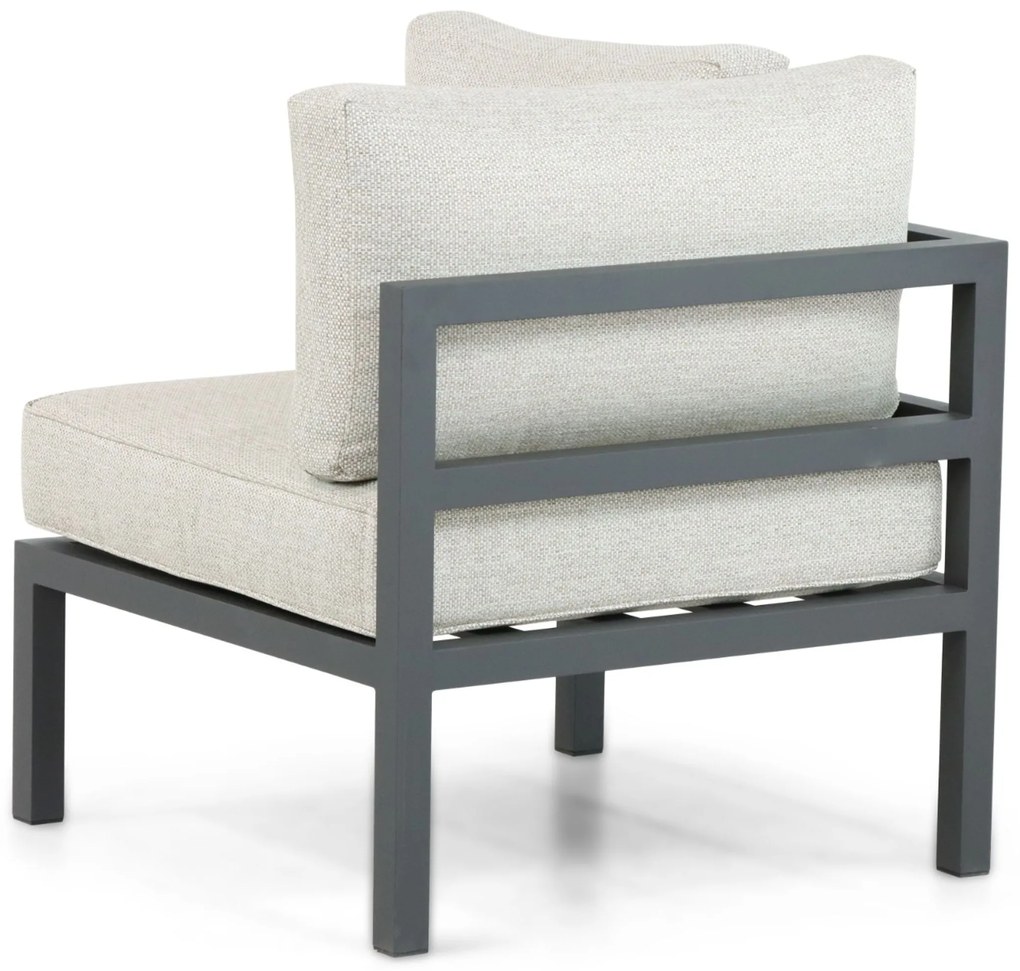 Hoek loungeset 5 personen Aluminium Grijs  Lifestyle Garden Furniture Rodenzo