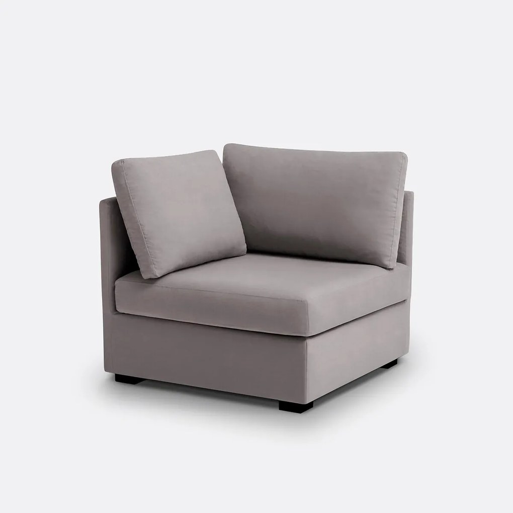 Hoekfauteuil, katoen, Robin