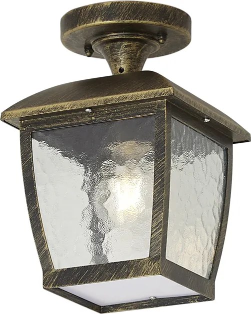 Klassieke plafondlamp antiek goud IP44 - Leuven
